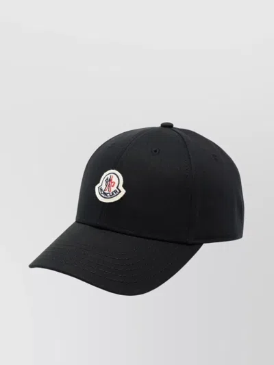 MONCLER COTTON GABARDINE BASEBALL CAP