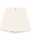 Moncler Cotton Gabardine Bermuda Shorts Clothing