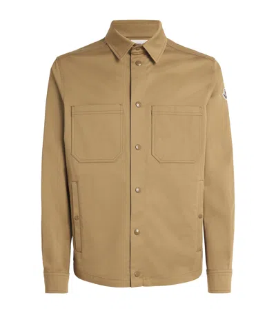 MONCLER COTTON GABARDINE OVERSHIRT