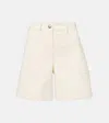 Moncler Women's Cotton Shorts In White