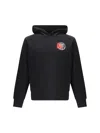 Moncler Cotton Hooded Sweatshirt In Multi