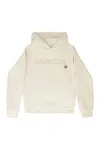 Moncler Sweater  Kids Color White In Panna