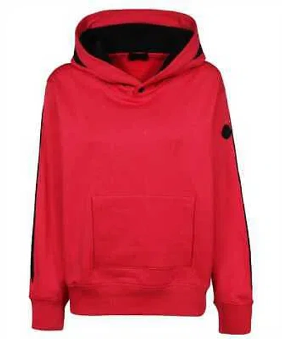 Pre-owned Moncler Cotton Hoodie S In Pink