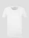 Moncler Logo-patch Cotton T-shirt In White