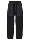 Moncler Cotton Joggers Featuring Panel Design