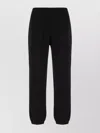 Moncler Cotton Joggers With Elasticated Cuffs And Side Pockets