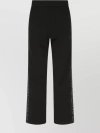 MONCLER COTTON JOGGERS WITH WIDE-LEG AND CROPPED LENGTH