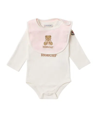 Moncler Cotton Jumpsuit In Multi