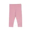 Moncler Cotton Leggings In Pink