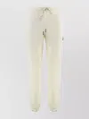 Moncler Cotton Leisure Track Trousers In Neutral
