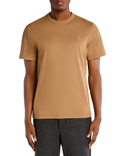 Moncler Cotton Logo Crewneck T-shirt In Multi