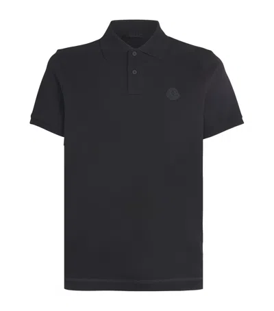 MONCLER COTTON LOGO POLO SHIRT