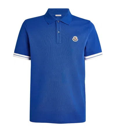 MONCLER COTTON LOGO POLO SHIRT