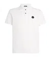 Moncler Classic Cotton Polo T-shirt In White