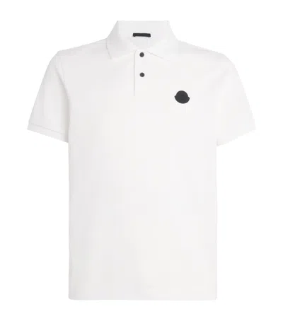 MONCLER COTTON LOGO POLO SHIRT