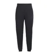 Moncler Cotton Logo Sweatpants In Black