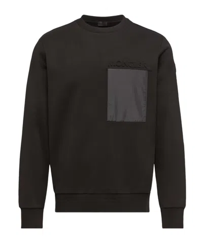 Moncler Cotton Logo Sweatshirt In Multi