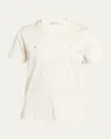 Moncler Cotton Logo T-shirt In Miscellaneous