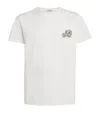 Moncler Cotton Logo T-shirt In White