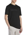 Moncler Cotton Logo Tee In Black