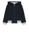 Moncler Cotton Logoed Sweatshirt In Black
