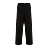 Moncler Men's Cotton Pants In Black