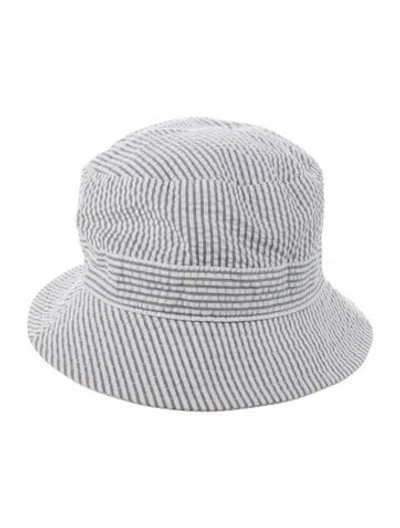 Pre-owned Moncler Cotton Patterned Bucket Hat In Multicolor