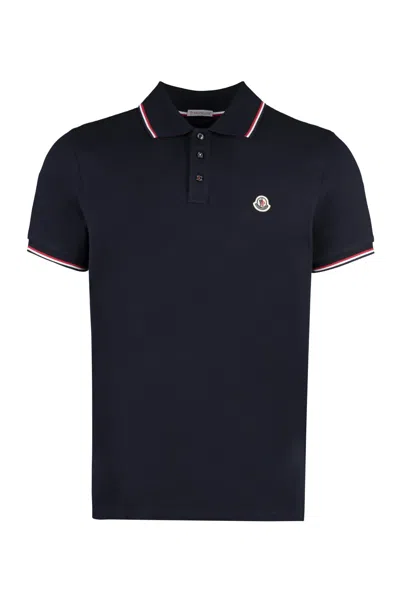 MONCLER COTTON-PIQUÉ POLO SHIRT