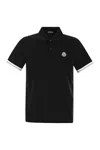 Moncler Logo Cotton Polo Shirt