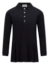 Moncler Robe Polo In Blue