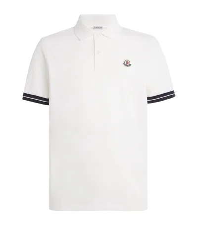 MONCLER COTTON PIQUET POLO SHIRT