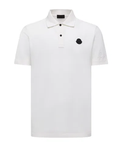 MONCLER LOGO-PATCH POLO SHIRT
