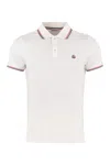 Moncler Polo Shirt In White