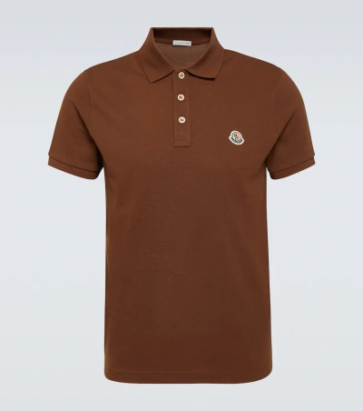 Moncler Cotton Polo Shirt In 273