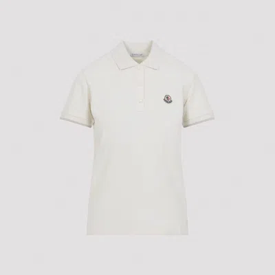Moncler Ss Polo In White