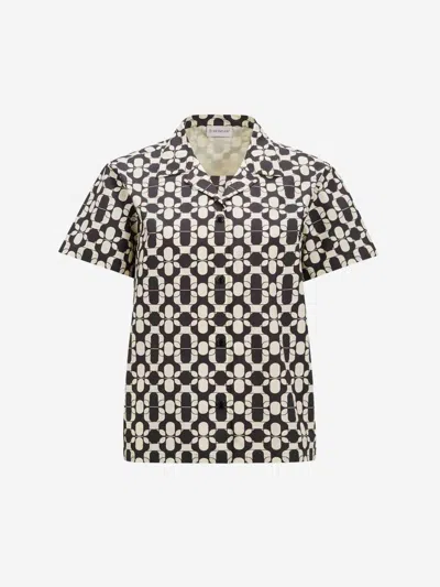 MONCLER MONCLER COTTON PRINTED SHIRT