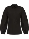 Moncler Cotton Shirt In Black