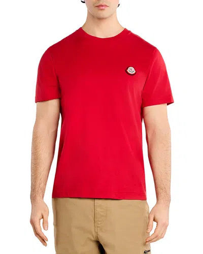 MONCLER COTTON SHORT SLEEVE LOGO TEE