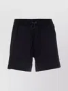 MONCLER COTTON SHORTS WITH CONTRAST SIDE PANELS