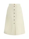 Moncler Shell Midi Skirt