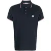 Moncler Cotton Polo Shirt With Logo