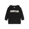 Moncler Cotton Sweatshirt In Black