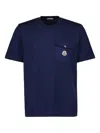 Moncler Men Logo Motif T-shirt