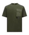 Moncler Logo Patch Cotton Pocket T-shirt
