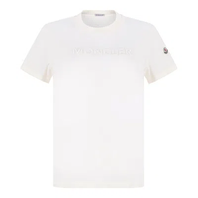 Moncler Cotton T-shirt In White