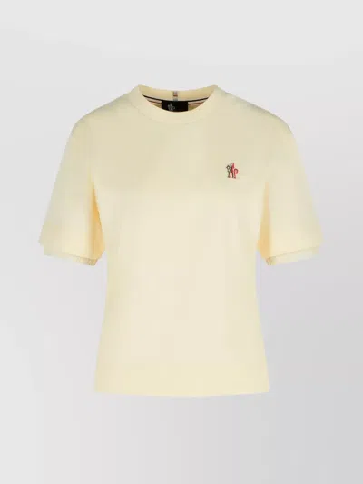 MONCLER COTTON T-SHIRT BACK DETAIL