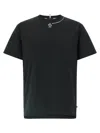 Moncler T-shirt Con Logo In Black