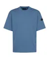 Moncler Cotton T-shirt In Blue