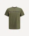 Moncler Grenoble Script T-shirt In Green
