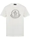 Moncler Short-sleeved T-shirt In White